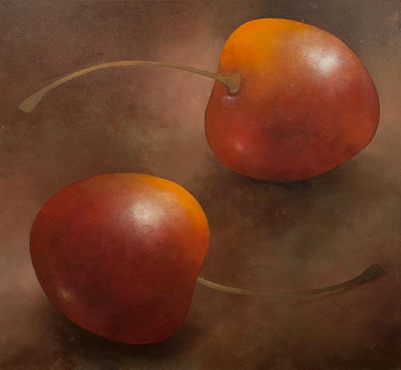 Robert Spellman cherry painting