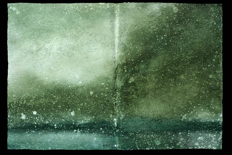 Robert Spellman painting of a mid atlantic crossing.