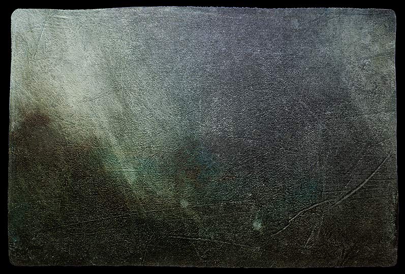 Robert Spellman painting of rain in the mountains.